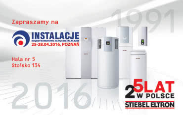 Stiebel Eltron zaprasza na Targi INSTALACJE 2016