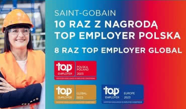 Top Employer Global 2023: Saint-Gobain wśród najlepszych pracodawców