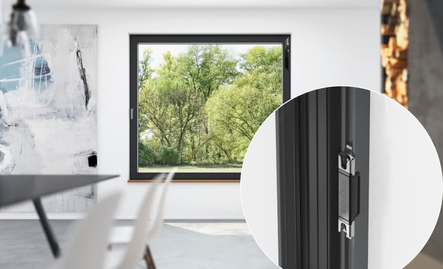 Czujnik otwarcia okien Schüco SensTrack wireless