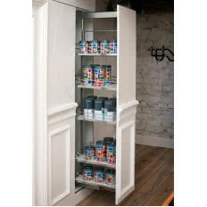 DISPENSA ARENA Classic 1600- 1900/ 500/ 5/ szara - pojemne cargo do szaf kuchennych