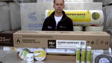 SUPER KOMFORT - gotowe pakiety akcesoriów do zabudowy skosów na poddaszu