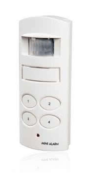 Bezprzewodowy mini alarm z czujnikiem ruchu