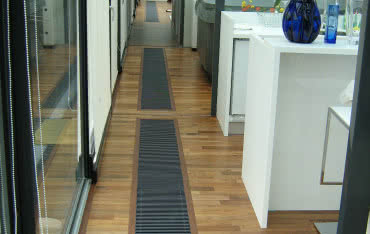 REGULUS-system CANAL - komfortowy system ogrzewania ogrodów zimowych.