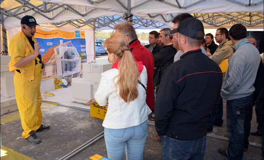 SILKA YTONG na targach SIBEX