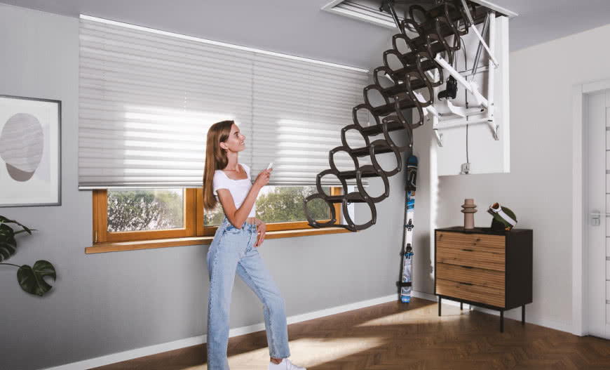 GREENSTEP: rewolucja w dziedzinie schodów strychowych