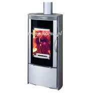 Stalowy piec kominkowy Kemi marki INVICTA