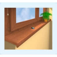 Parapety wewnętrzne komorowe z PVC