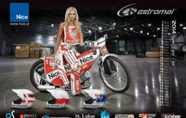 Kalendarz Miss Speedway 2014 z Nice