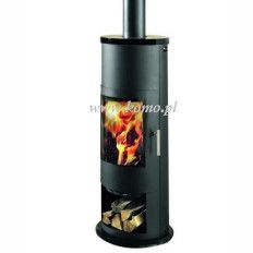 Stalowy piec kominkowy wolnostojący OLSSON marki  INVICTA