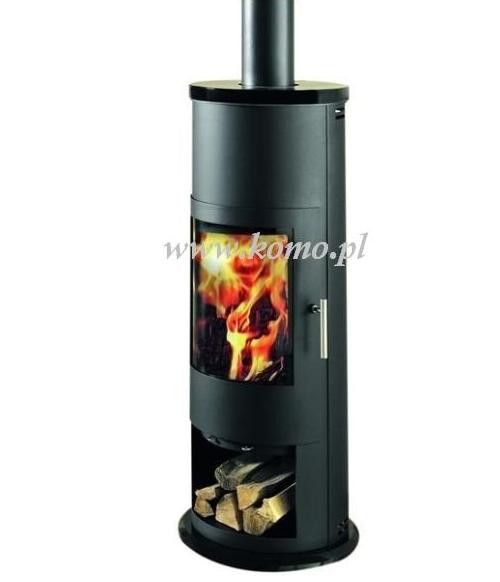 Stalowy piec kominkowy wolnostojący OLSSON marki  INVICTA