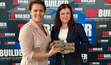 Tytuł TOPBuilder 2023 dla szkła ORAÉ