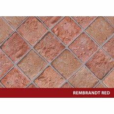 Bruk ręcznie formowany Rembrandt Red