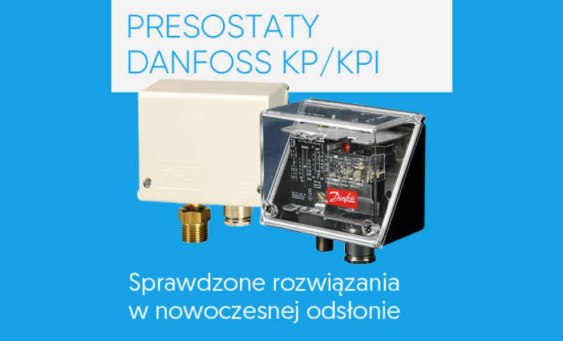 Wigmors oferuje presostaty Danfoss KP/KPI w niższych cenach