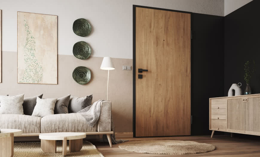 Jakie drzwi do mieszkania w bloku? WIŚNIOWSKI odpowiada modelem ENIRO