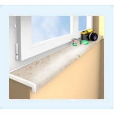 Parapety uniwersalne z marmuru syntetycznego