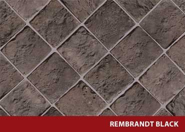 Bruk ręcznie formowany Rembrandt Black