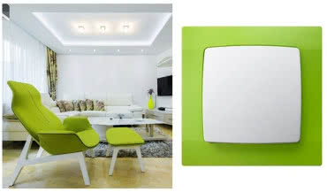 Wiosenna gra w kolory - ramki KARO dla osprzętu elektrycznego