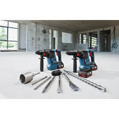 Akumulatorowe młoty udarowo-obrotowe Bosch 18 V dla profesjonalistów