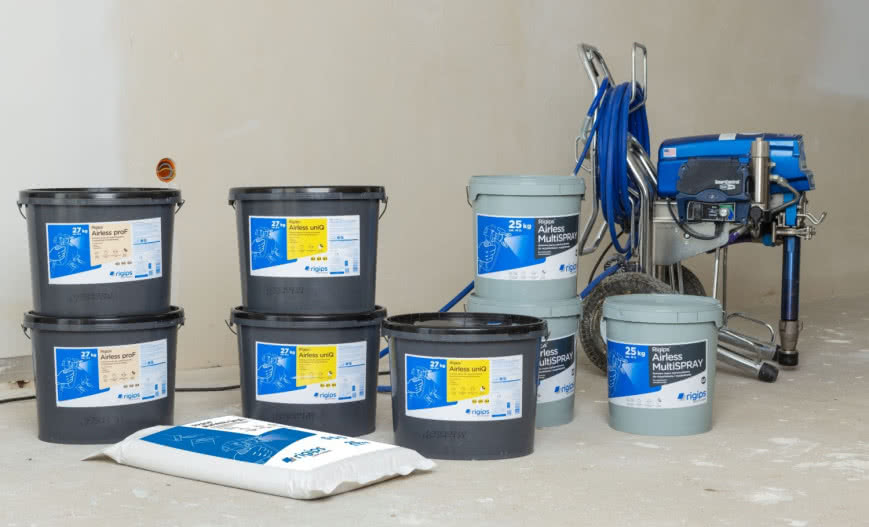 Idealna gładź bez szlifowania? Odkryj masy Rigips Airless!