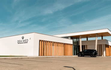 Realizacja Grupy Burkietowicz: budynek usługowy w technologii szkieletowej