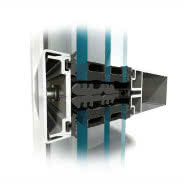 Fasada słupowo-ryglowa MB-TT50