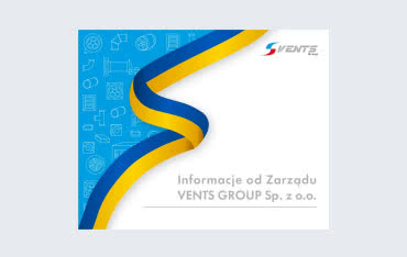 VENTS GROUP solidarna z Ukrainą