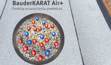 Papa wierzchniego krycia BauderKARAT Air+