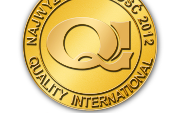 Firma Vetrex otrzymała godło "Najwyższa Jakość Quality International 2012"