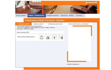 Projektowanie podłogi online w aplikacji Fermacell