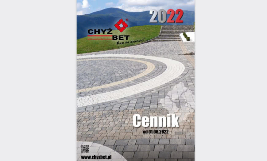 Nowy cennik produktów ChyżBet 2022