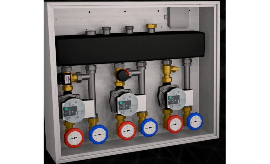 Jaka skrzynka rozdzielcza do wiszącego kotła gazowego?