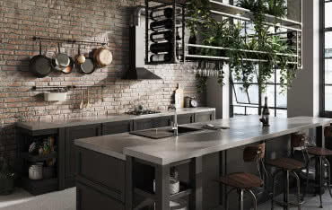 Nowoczesna kuchnia w dwóch wydaniach