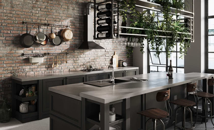 Nowoczesna kuchnia w dwóch wydaniach