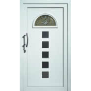 Drzwi PVC z wypełnieniami