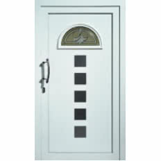 Drzwi PVC z wypełnieniami