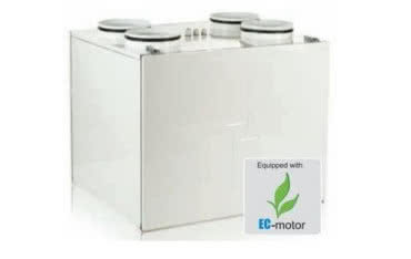 Centrala VUT 350 VB EC odpowiednia dla standardów NF15 i NF40