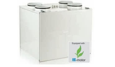 Centrala VUT 350 VB EC odpowiednia dla standardów NF15 i NF40