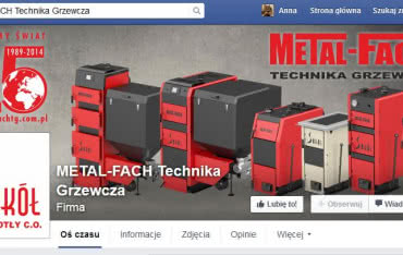 METAL-FACH Technika Grzewcza na Facebooku