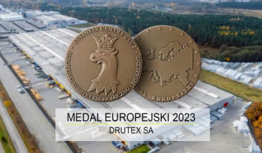 DRUTEX nagrodzony Medalem Europejskim