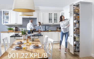 Dlaczego warto wybrać systemy cargo do kuchni i spiżarni?