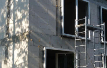 Montaż okien Aluplast w domu pasywnym