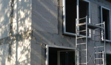 Montaż okien Aluplast w domu pasywnym