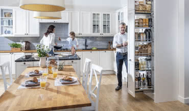 System Dispensa Peka do wygodnego przechowywania w kuchni