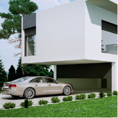 Brama zwijana garażowa BGR