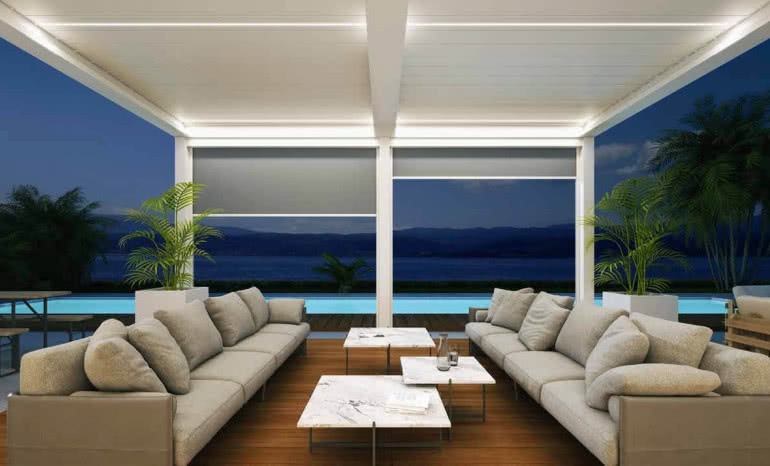 Pergola MB-OPENSKY 140 Aluprof do samodzielnej prefabrykacji