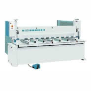 Nożyce gilotynowe elektryczno-mechaniczne MHSU trapez