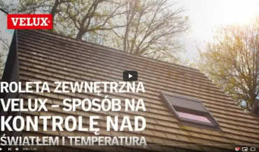 Zalety rolet zewnętrznych Velux