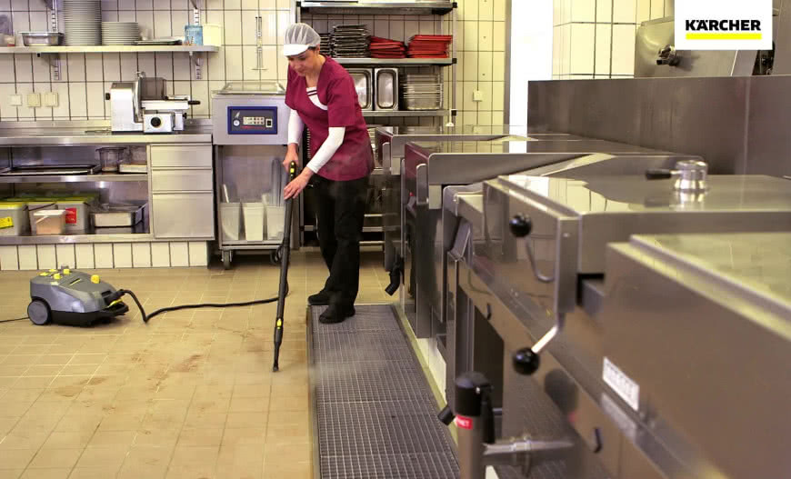 Urządzenia wysokociśnieniowe Kärcher do dezynfekcji termicznej