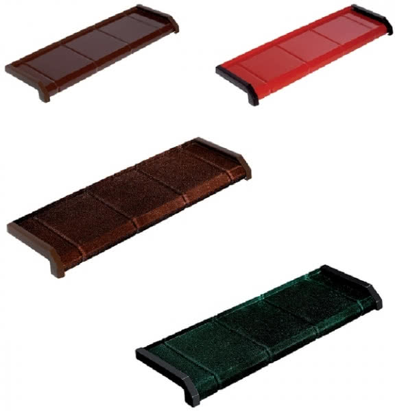 Parapety zewnętrzne stalowe