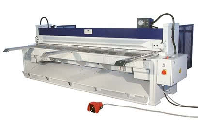 Nożyce gilotynowe elektryczno-mechaniczne MHSU V DUO CUT